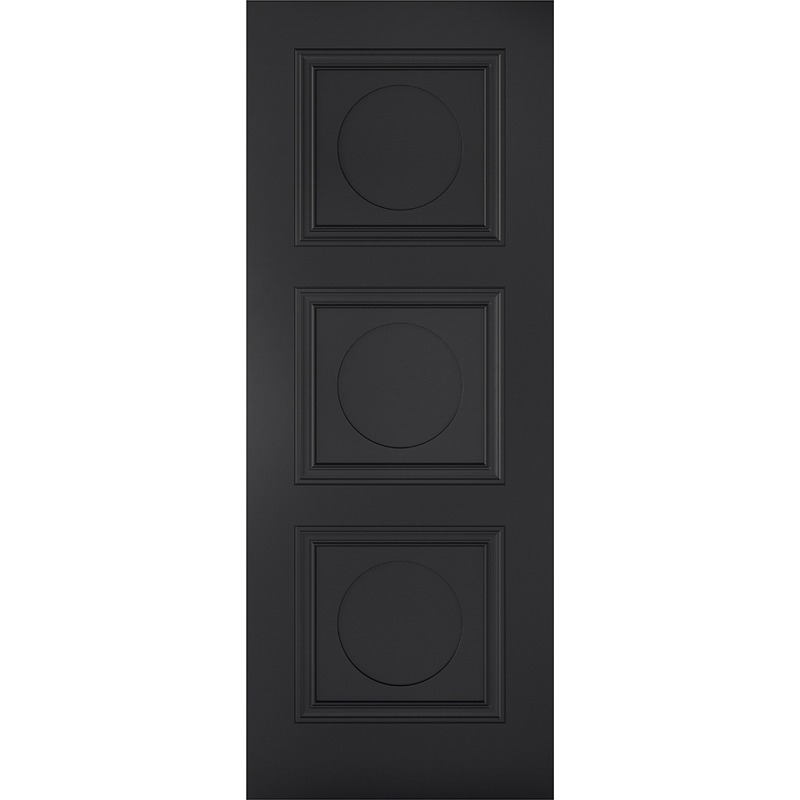 Internal Primed Black Antwerp 3 Panel